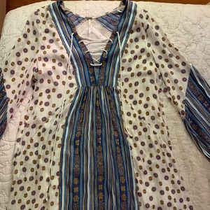 Free People flowy tunic dress